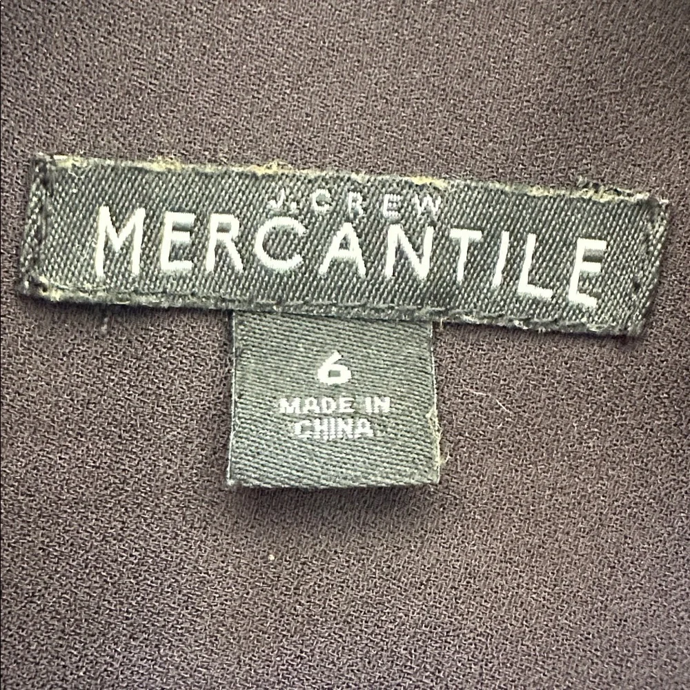 J. Crew Mercantile Ruffle Pintuck Dress
